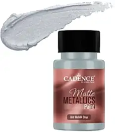 CADENCE MAT METALİK BOYA 50ML KÜL GRİ -MMB018