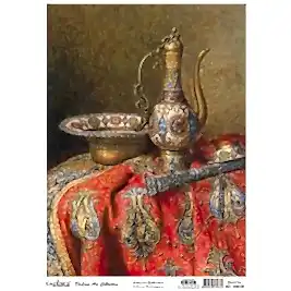 CADENCE DELUXE ART ANTİKALAR PİRİNÇ DEKOPAJ MODEL AC-003 (30X42)