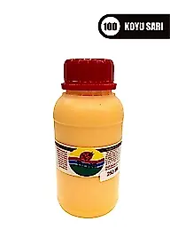 Desen Kumaş Boyası 250 ML - Koyu Sarı No:100