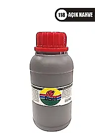 Desen Kumaş Boyası 250 ML - Açık Kahve No:118