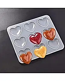 Çoklu Kalp Reçine Epoksi ve Sabun Kalıbı -Kod:275