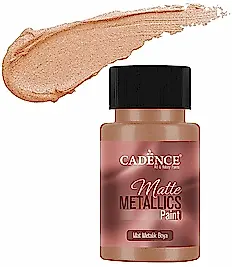 CADENCE MAT METALİK BOYA 50ML BRONZ -MMB07