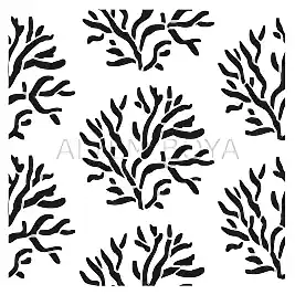 Home Decor (Duvar) Stencıl 45*45 cm HD-122