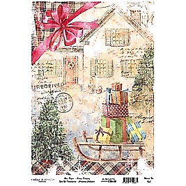 Model 905 Yılbaşı Cadence Pirinç Dekopaj Kağıdı 30x42cm