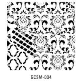 GRUNGE STENCIL MİNİ GCSM-004 25X25