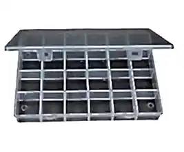 24 Bölmeli Plastik Saklama Kutusu (Büyük)