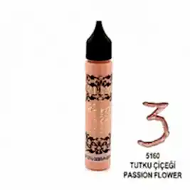 3D BONCUK BOYA-5160-TUTKU ÇİÇEĞİ