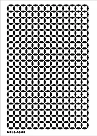 Modern Etnik Stencil MECS-A3-03 (21x30)