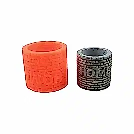 Home Yazılı Beton Saksı Silikon Kalıbı B-56