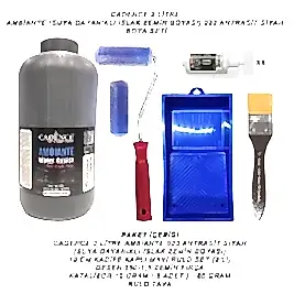 2 LİTRE AMBİANTE 023 ANTRASİT SİYAH SET