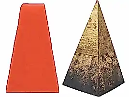 Piramit Silikon Mum Kalıbı M-51