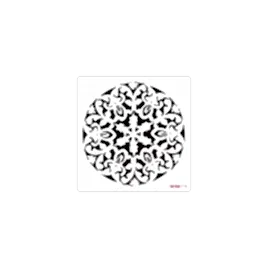 HOME DECOR MİDİ STENCİL 22*22 CM HDM-111