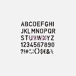 Home Decor (Duvar) Stencıl 45*45 cm HD-59