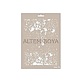 Mix Media Stencıl A4 MA-15