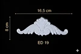 ED-19 Dekoratif Esnek Aplik (2'li)