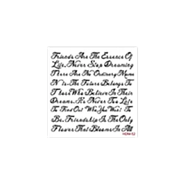 Home Decor Midi Stencil 22*22 cm hdm-52