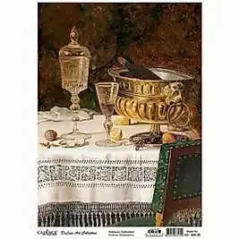 CADENCE DELUXE ART ANTİKALAR PİRİNÇ DEKOPAJ MODEL AC-005 (60X85)