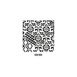 GRUNGE STENCIL 45*45 CM GCS 004