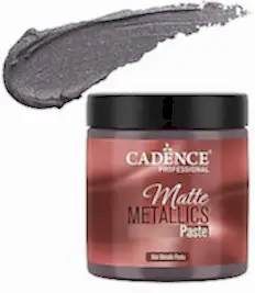 CADENCE MAT METALİK PASTA ANTİK GÜMÜŞ - MMP012