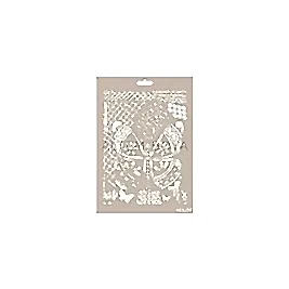 Mix Media Stencıl A4 MA-07