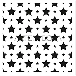 Home Decor (Duvar) Stencıl 45*45 cm HD-164