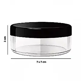 50 ml Yuvarlak Plastik Kutu