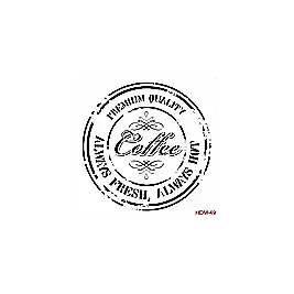 Home Decor Midi Stencil 22*22 cm hdm-49