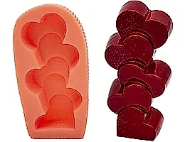 Kalp Balonlar Silikon Mum Kalıbı M-196