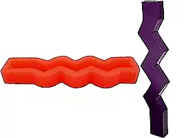 Zikzak Dalga Silikon Mum Kalıbı M-168