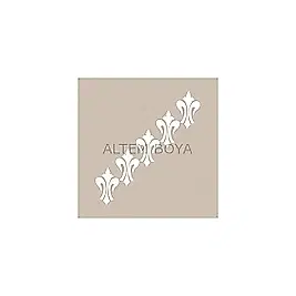 K Serisi Stencıl 6*20 cm K-139