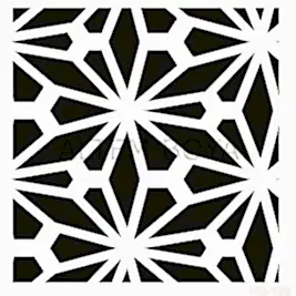 Home Decor (Duvar) Stencıl 45*45 cm HD-129