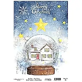 Model 891 Yılbaşı Cadence Pirinç Dekopaj Kağıdı 30x42cm