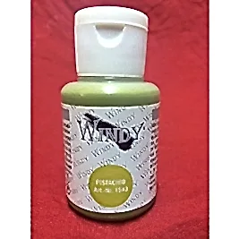 İpek Boyası Fıstık Yeşili 50 ml. W-1543