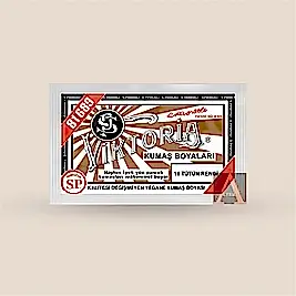 Toz Kumaş Boyası Tütün Rengi V-16