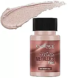 CADENCE MAT METALİK BOYA 50ML SOLUK PEMBE -MMB011