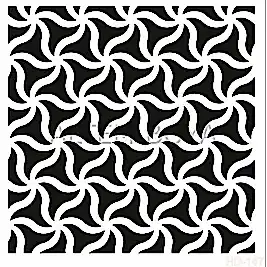 Home Decor (Duvar) Stencıl 45*45 cm HD-147