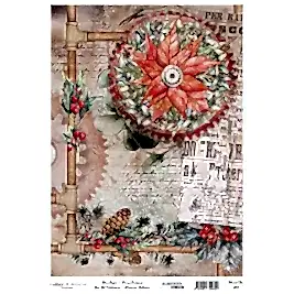 Model 899 Yılbaşı Cadence Pirinç Dekopaj Kağıdı 30x42cm