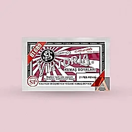 Toz Kumaş Boyası Fes Rengi V-21