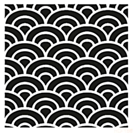 Home Decor (Duvar) Stencıl 45*45 cm HD-156