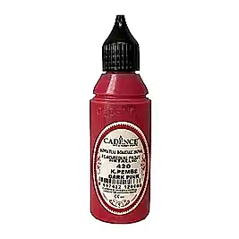 Boyutlu Boncuk Boya Koyu Pembe 50 ml B-420