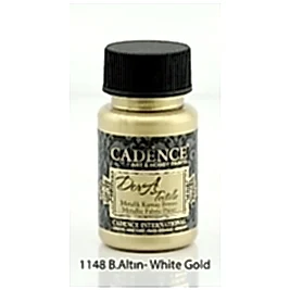 Dora Metalik Kumaş Beyaz Altın DK-1148