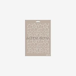 Mix Media Stencıl A4 MA-18