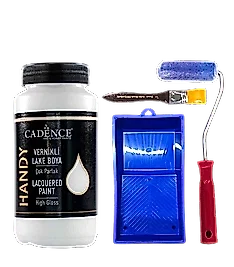 450 ML HANDY LAKE 02 PAK BEYAZ + TAVA SET-2