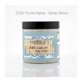Very Chalky Kumlu Kahve 500 ml. CH-07
