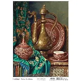 CADENCE DELUXE ART ANTİKALAR PİRİNÇ DEKOPAJ MODEL AC-002 (60X85)