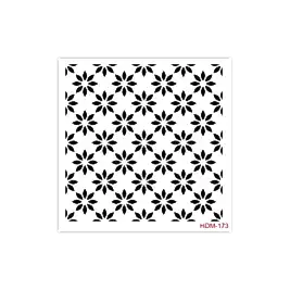 HOME DECOR MİDİ STENCİL 22*22 CM HDM-173