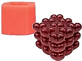 Kalpli Bubble Silikon Mum Kalıbı M-125