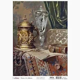 CADENCE DELUXE ART ANTİKALAR PİRİNÇ DEKOPAJ MODEL AC-009 (30X42)