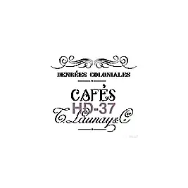 Home Decor (Duvar) Stencıl 45*45 cm HD-37