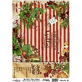 Model 769 Yılbaşı Cadence Pirinç Dekopaj Kağıdı 30x42cm